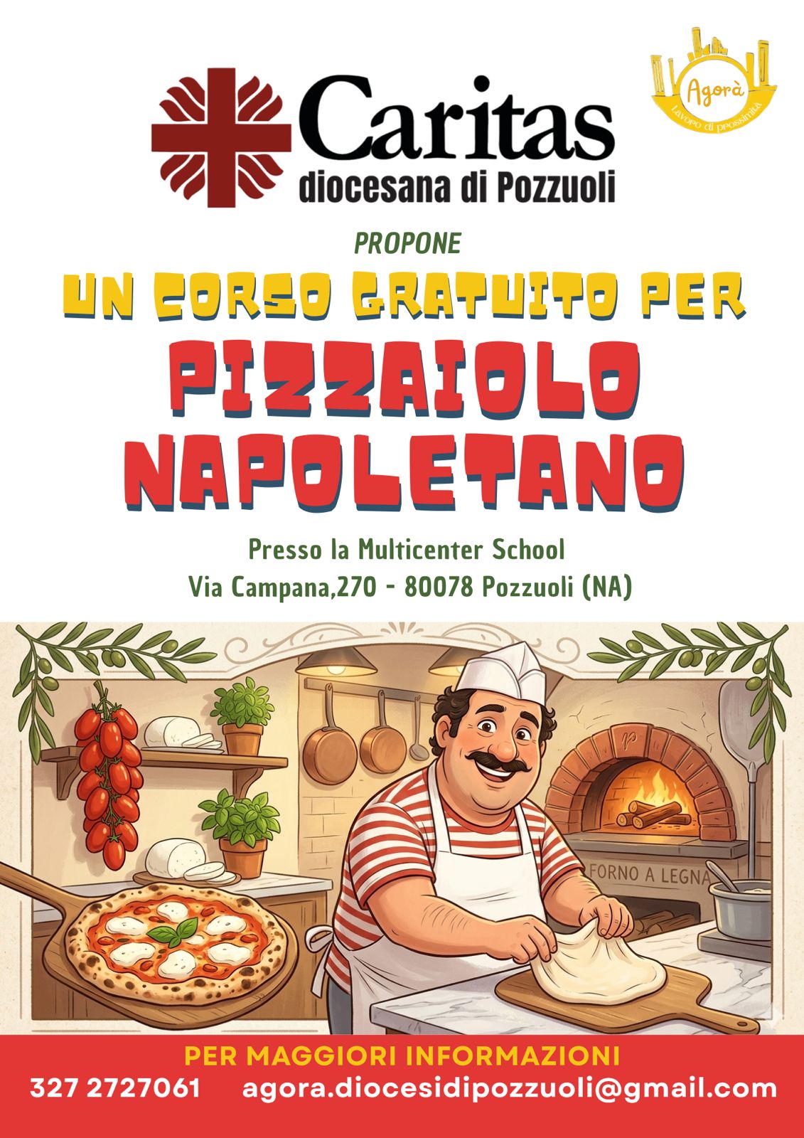 CORSO DI PIZZAIOLO GRATUITO